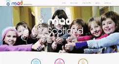 Desktop Screenshot of madinscotland.com