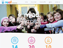 Tablet Screenshot of madinscotland.com